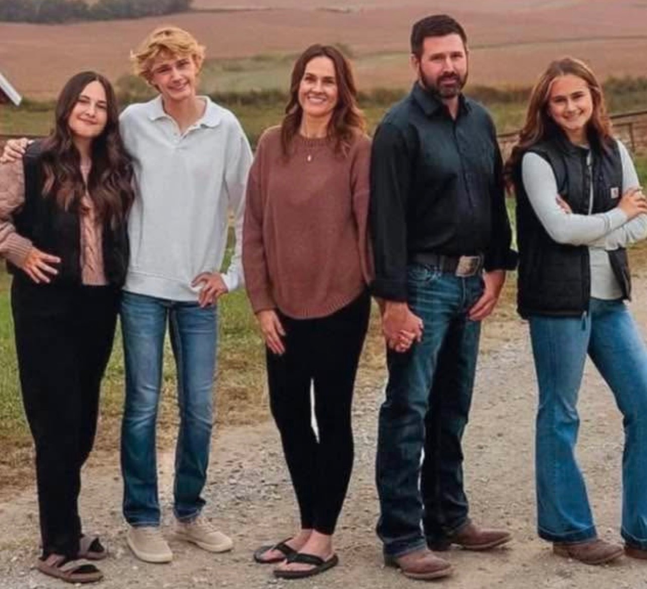 Dave Muhlbauer with his family