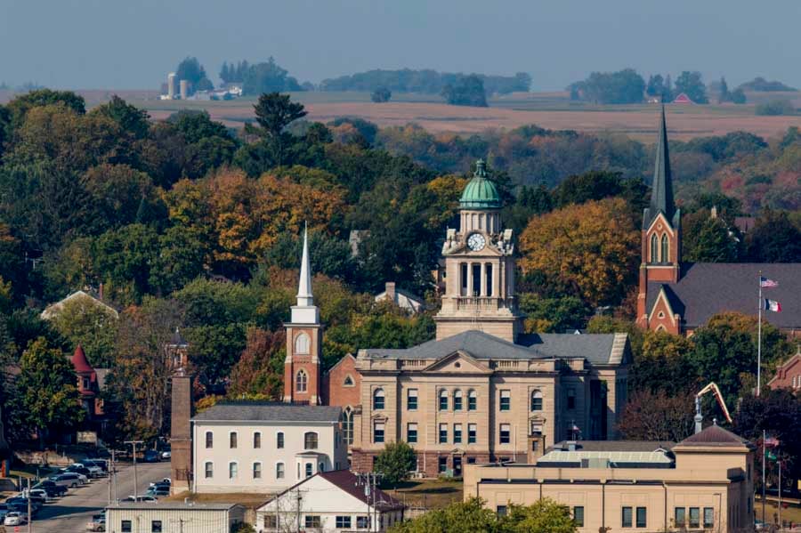 Decorah, Iowa. Photo credit Brian Abeling, iowaroadtrip.net